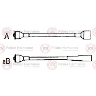 GAS-4392 - CABLES PARA BUJIA