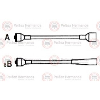 GAS-4393 - CABLES PARA BUJIA