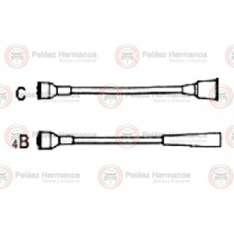 LE-099 - CABLES PARA BUJIA