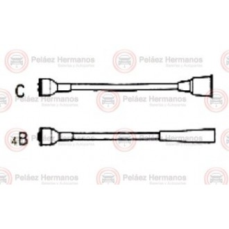 LE-18003 - CABLES PARA BUJIA