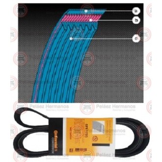 6PK1795 - CORREA ACANALADA O POLY V