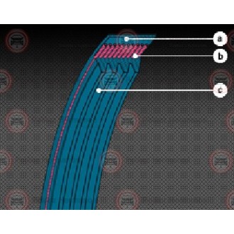 4PK770 - CORREA ACANALADA O POLY V