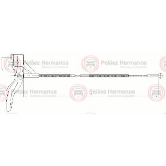 CHEC-080 - GUAYA APERTURA CAPOT