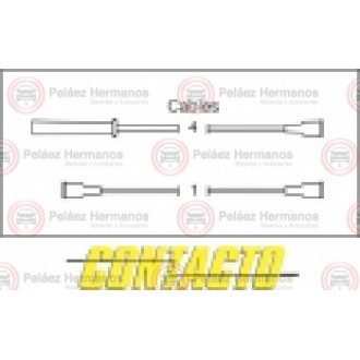 87702051813 - CABLES PARA BUJIA