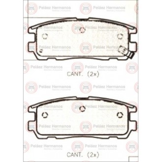 7460G - PASTILLA FRENO