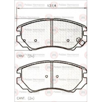 7825G - PASTILLA FRENO