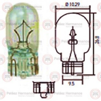 2825-0 - BOMBILLO AUTOMOVIL