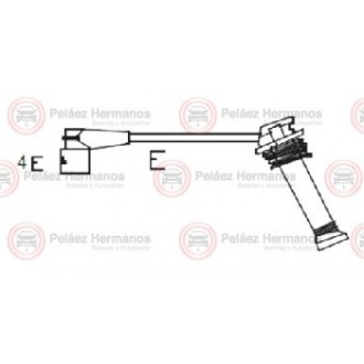 AG-4018 - CABLES PARA BUJIA
