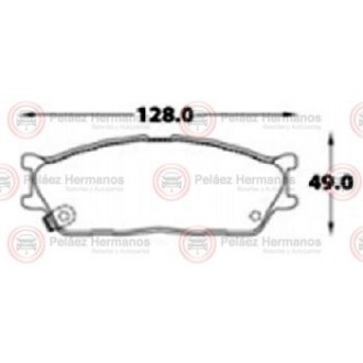 10232TXPRO - PASTILLA FRENO