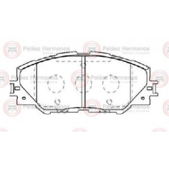 8331G - PASTILLA FRENO