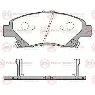 8502P - PASTILLA FRENO