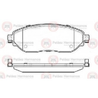 9230CV - PASTILLA FRENO