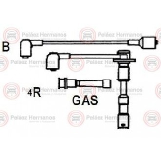 GAS-4497 - CABLES PARA BUJIA