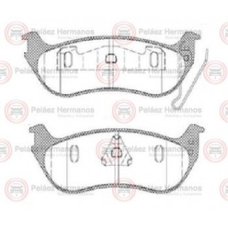 8214G - PASTILLA FRENO